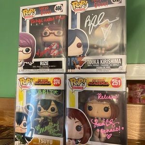 Lot of Anime Autographs